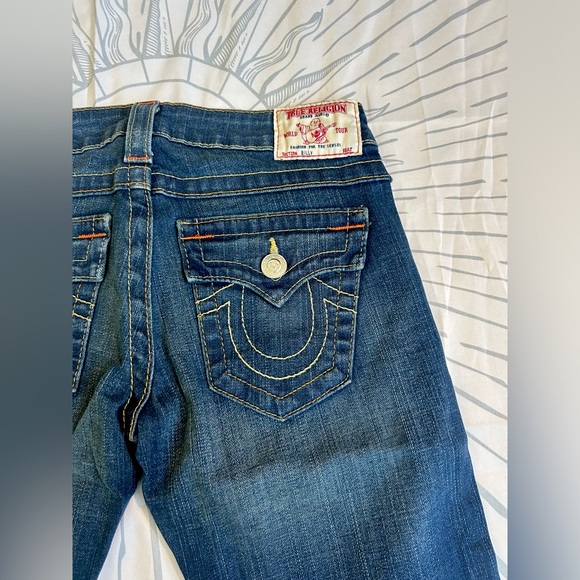 True Religion Billy Jeans W26 White Tag w/ Red Stitching - Picture 4 of 6